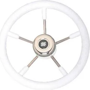 Plastimo Volant V575 350 mm Inox Blanc