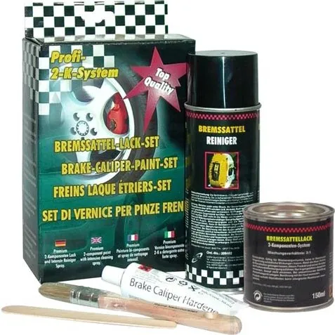 Motip - Série de peinture rouge pour étriers de frein