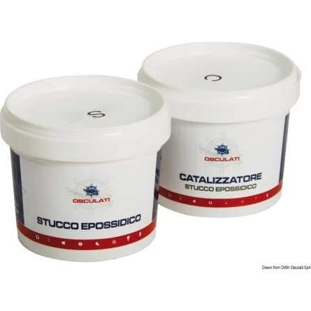 Osculati Mastic poxy Bicomposant 800 g