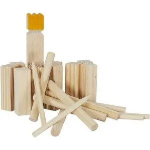 Saputa - Jeu de Kubb en Bois Personnalisable