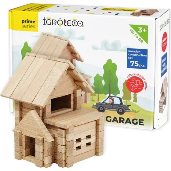 Igroteco Maison avec garage 75 pièces en bois