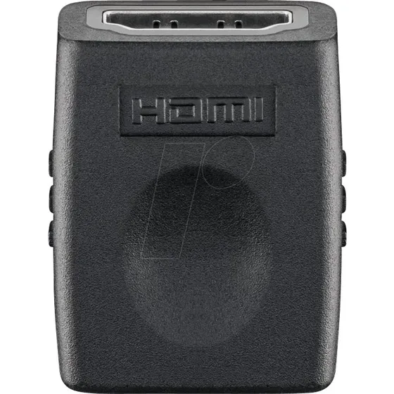 Goobay Adaptateur HDMI/HDMI Nickelé 4K