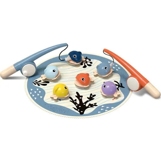 Jactal TOP BRIGHT - Jeu d'attrape les poissons magnétique