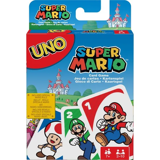 Mattel Games - UNO Super Mario Bros - Jeu de cartes dès 7 ans