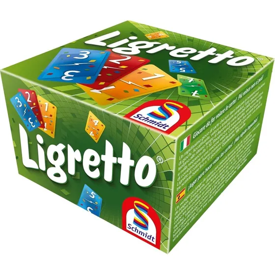 Ligretto Vert - Jeu de Cartes Ultra-Rapide
