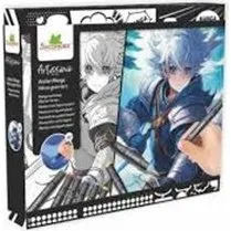 Artissimo Sycomore Manga Hros Guerriers - Kit Dessin avec Marqueurs
