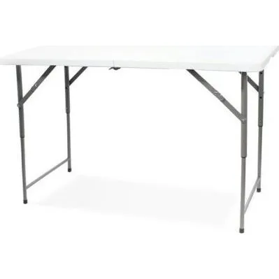 TODECO Table Pliante Réglable 120x60cm
