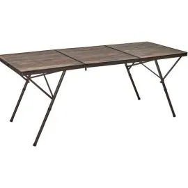 TRIGANO Table valise Family Bois Flotté 70x180 cm