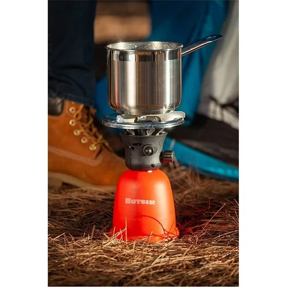 Butsir HOCA0017 Réchaud à cartouche Natura piezo 190 g