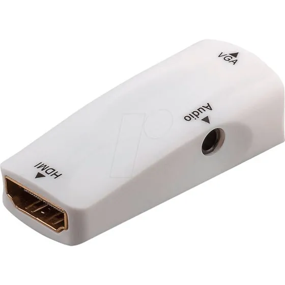 Goobay HDMI/VGA Adaptateur avec Audio