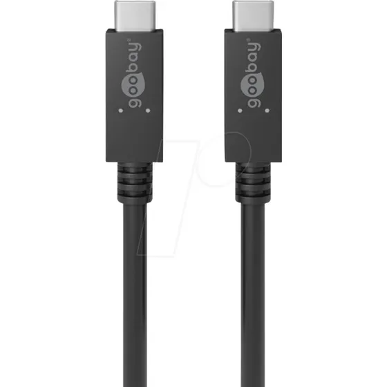 Goobay 49254 Câble USB-C 1 m Noir