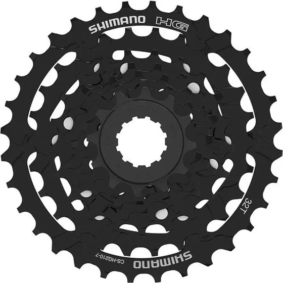Shimano CS-HG210 Cassette 7V 12-32T Noir