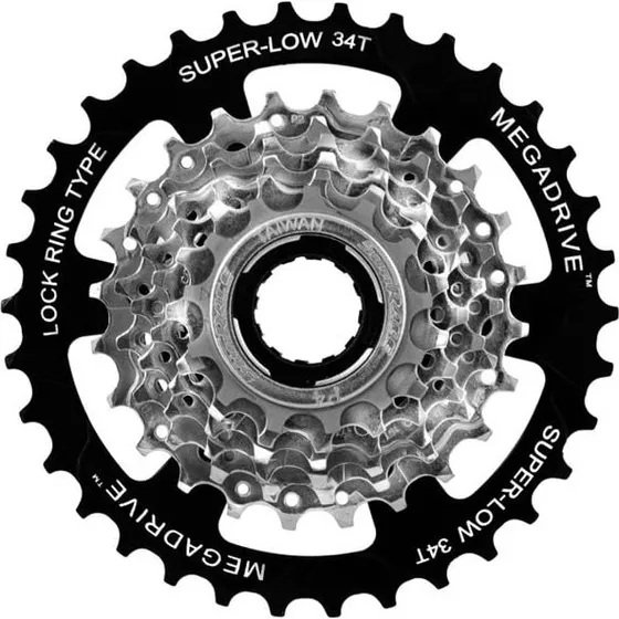 SunRace Roue Libre 7 Vitesses 13-34 Dents Zinc