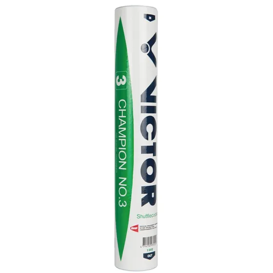 Victor Champion 3 - Volants de badminton en plumes