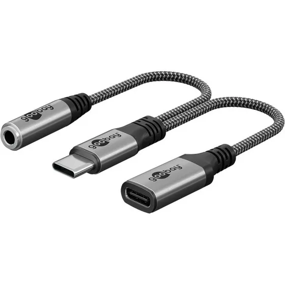 Goobay Cble USB-C vers Jack 3,5 mm 1,5 m
