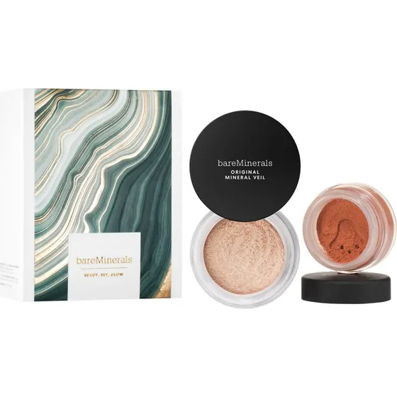 Bare Minerals Coffret 2 pièces Original Bronzer + Fixateur Poudre Libre