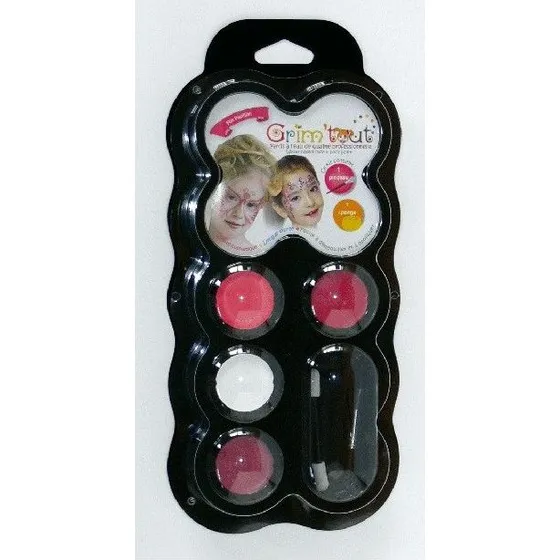GRIM'TOUT Palette Maquillage 4 Couleurs La Fée Papillon