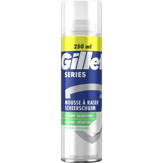 Gillette Series Mousse à Raser Homme Aloe Vera