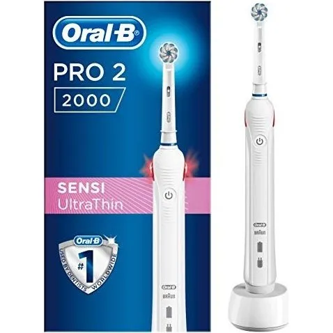 Oral-B Braun Pro 2 2000 Brosse à Dents Électrique