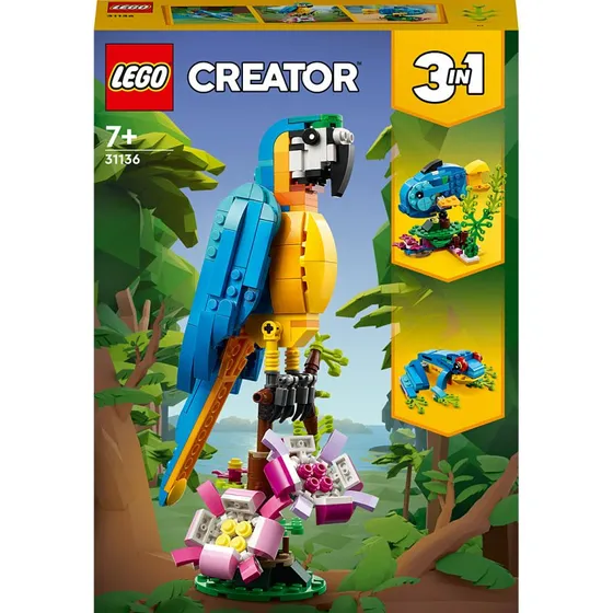 LEGO Creator 31136 Perroquet Exotique