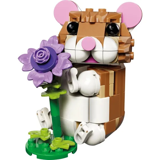LEGO Creator 31376 - Hamster mignon avec fleur
