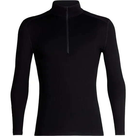 Icebreaker 260 Tech LS Half Zip Noir 26