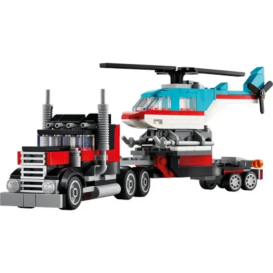 LEGO Creator 31146 Camion remorque avec hlicoptre