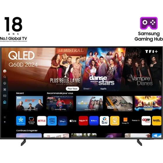 Samsung QLED 43" Q60D 2024, 4K, Smart TV
