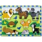 Melissa & Doug - Puzzle en bois animaux domestiques pièces épaisses
