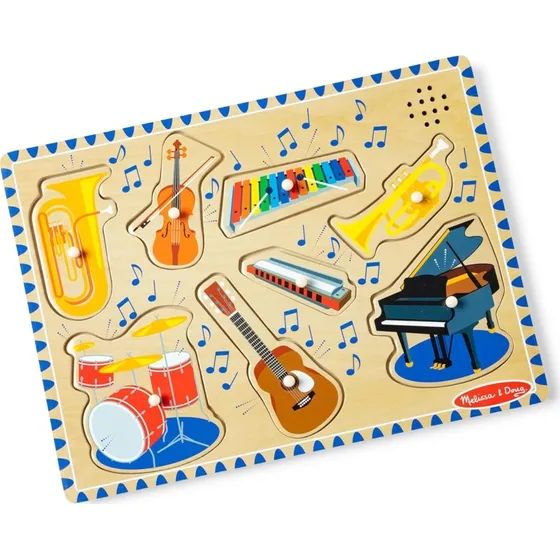 Melissa & Doug Puzzle Sonore Instruments Musicaux