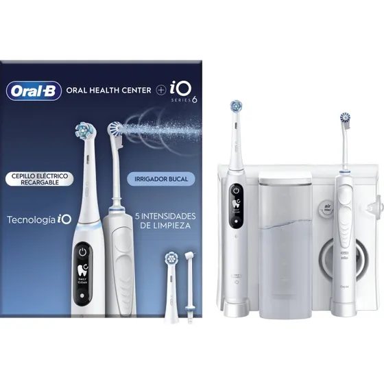 Oral-B Oxyjet+ iO6 Brosse à dents rotative oscillante