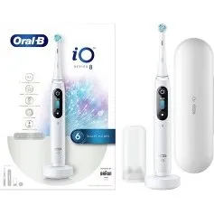 Oral-B iO Series 8 Brosse à dents rotative Blanc