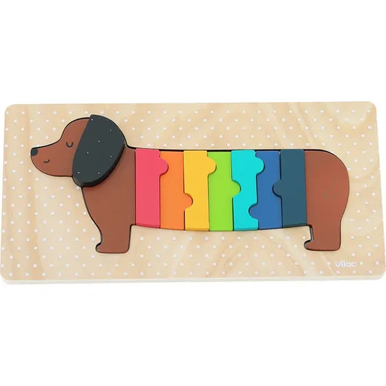 Vilac Puzzle Encastrement Chien Andy Westface