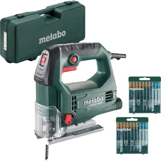 Metabo STEB 65 QUICK SET Scie sauteuse 450W + 20 lames