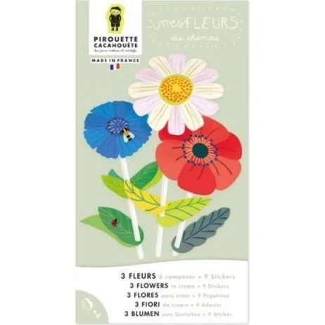 Atelier - Kit cratif Fleurs des champs