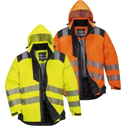 Portwest PW3 Hi-Vis Jaune/Noir XS