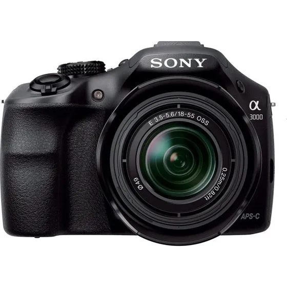 Sony Alpha 3000 + 18-55mm Noir Reconditionné