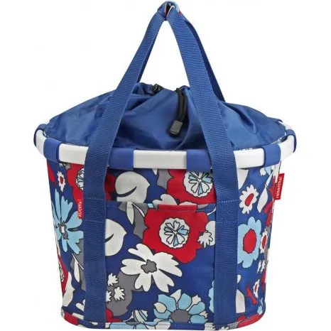 Klickfix Bikebasket Panier Vélo 15L Florist Indigo