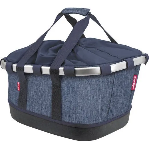 Klickfix BIKEBASKET GT Uniklip Twist Bleu