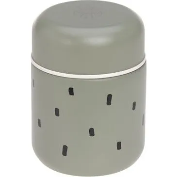 LÄSSIG Thermos Repas Happy Prints Olive 350 ml