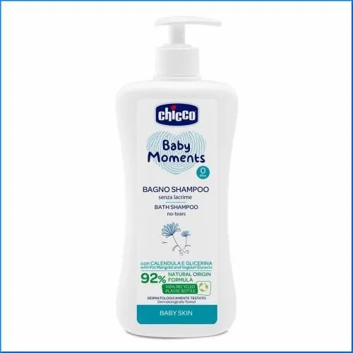 Chicco Baby Moments Shampoing Bain 200 ml