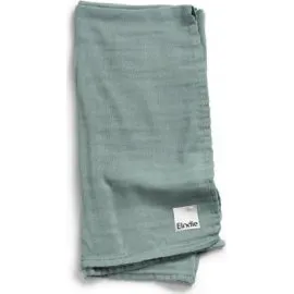 Elodie Couverture Bamboo Mineral Green