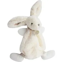 Doudou et Compagnie Lapin Bonbon Taupe 26 cm