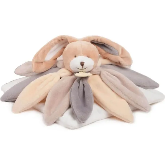 Doudou et Compagnie Lapin Taupe 28 cm