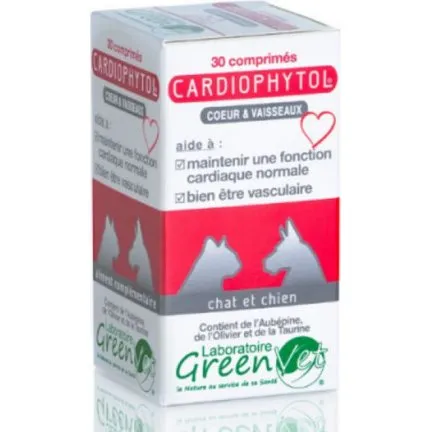 Greenvet Cardiophytol 30 Comprimés