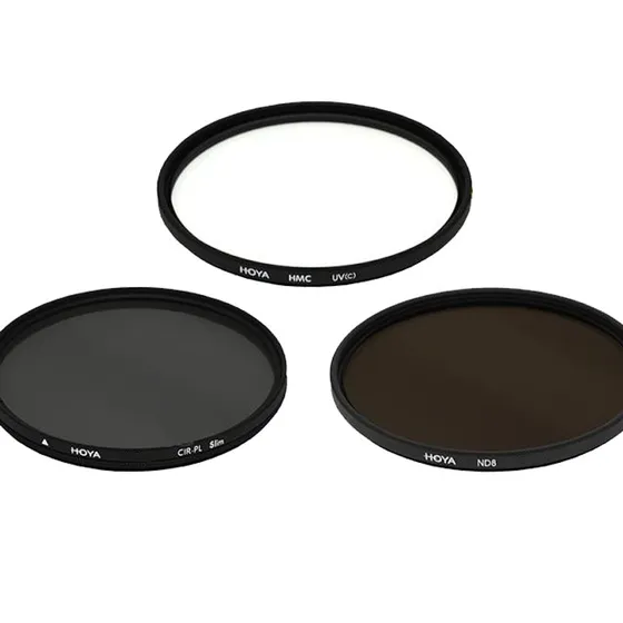 Hoya Jeu de Filtres DFK II UV/PLC/ND 72mm