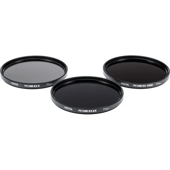 Hoya Kit Filtres ProND EX ND8/ND64/ND1000 62mm
