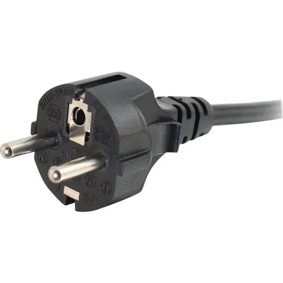 C2G Câble d'alimentation 2m CEE7/7 vers C13 Noir
