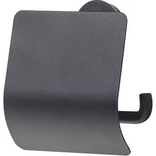 Tiger Urban Porte-rouleau Noir avec Anneaux Décoratifs
