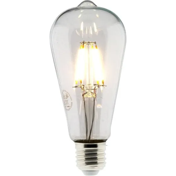 Elexity Ampoule LED Filament 4W E27 2700K ST64